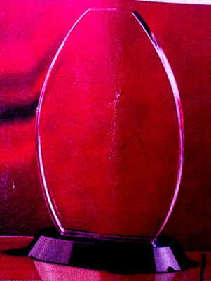 Best quality crystal plaque with branding &ndash; Ghana delivery